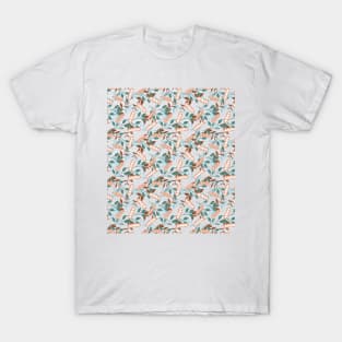 Delicious Organic Wheat Baguette Pattern T-Shirt